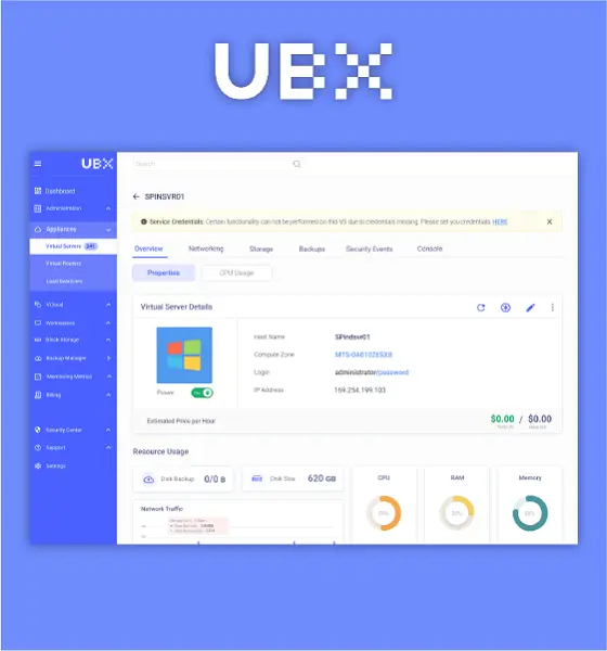 UBX Cloud